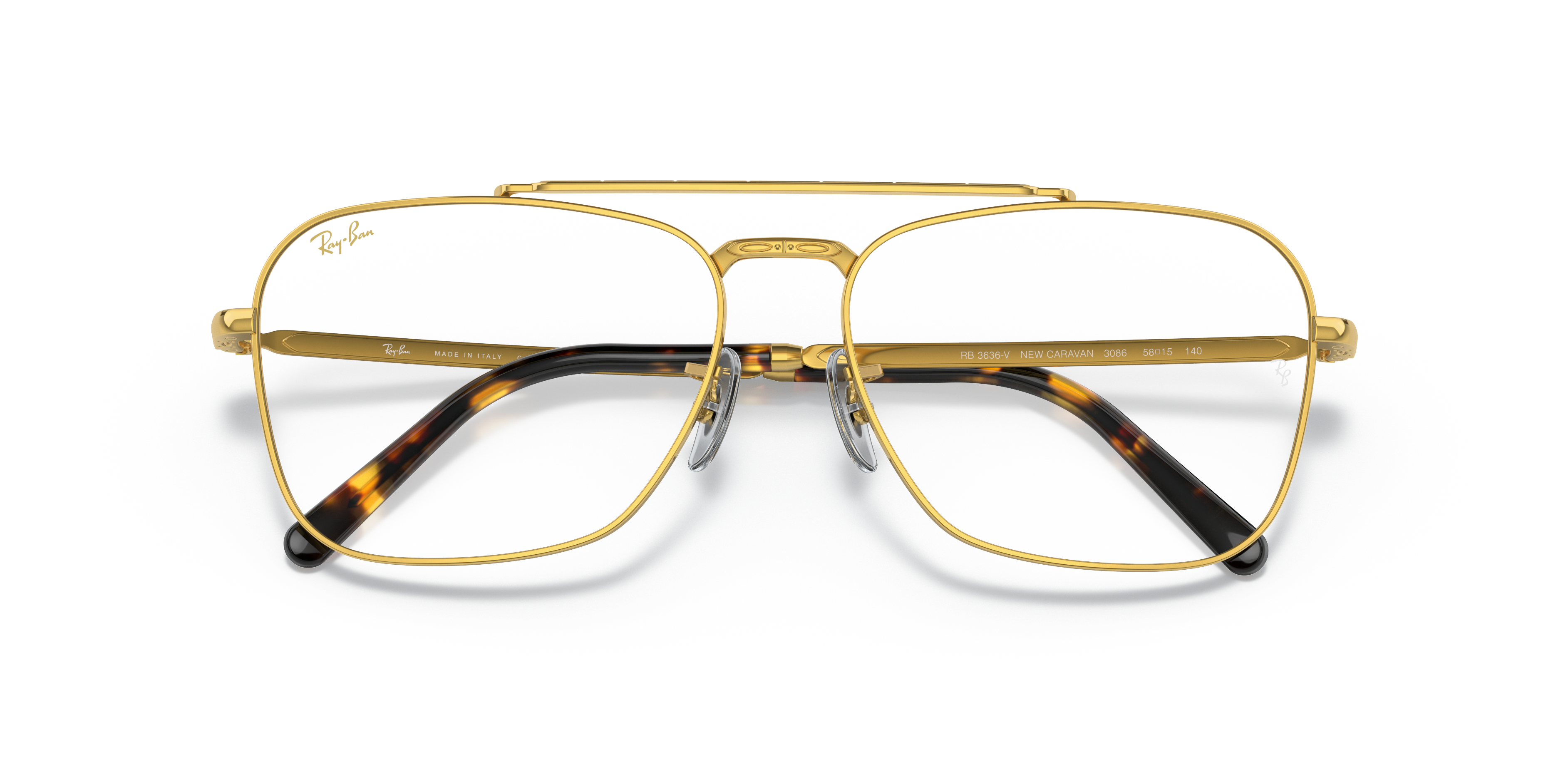 RAY-BAN RX3636V NEW CARAVAN 3086 55