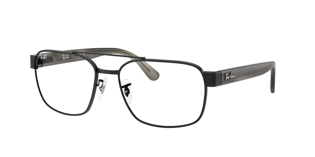 Brillen ray-ban rx3751v 2509 negro square unisex größe 58mm - Hauptansicht