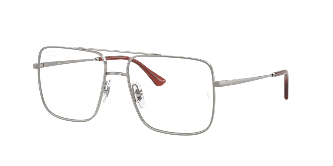 Brillen ray-ban rx3758v ari 2502 gris square unisex größe 56mm - Hauptansicht