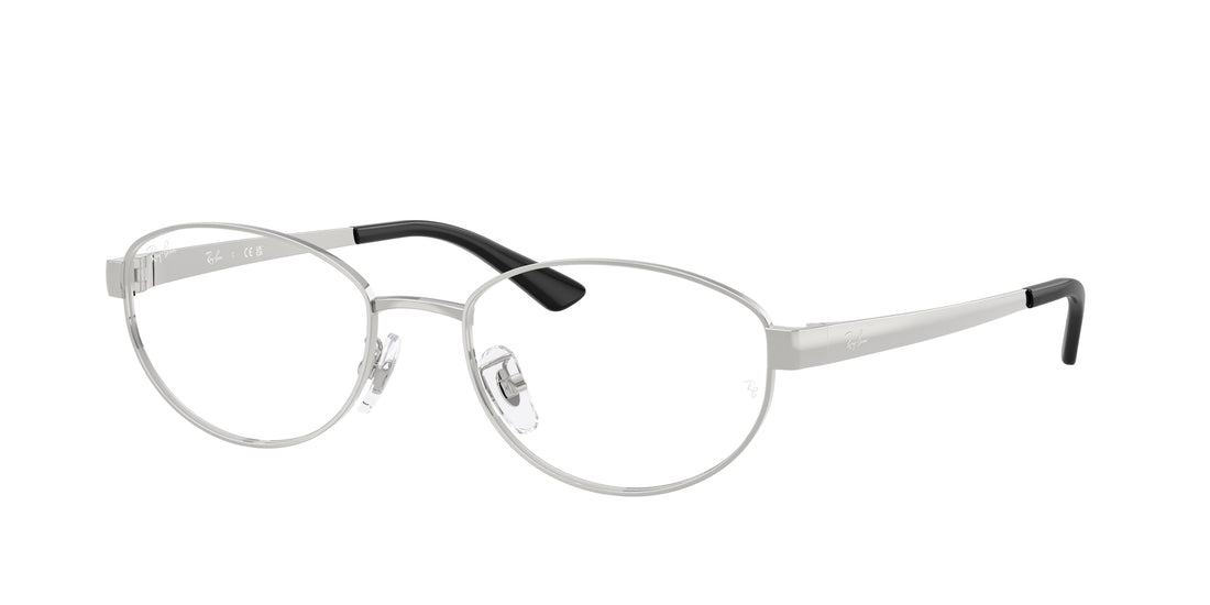Brillen ray-ban rx3774vd 2501 plateado oval unisex größe 55mm - Hauptansicht