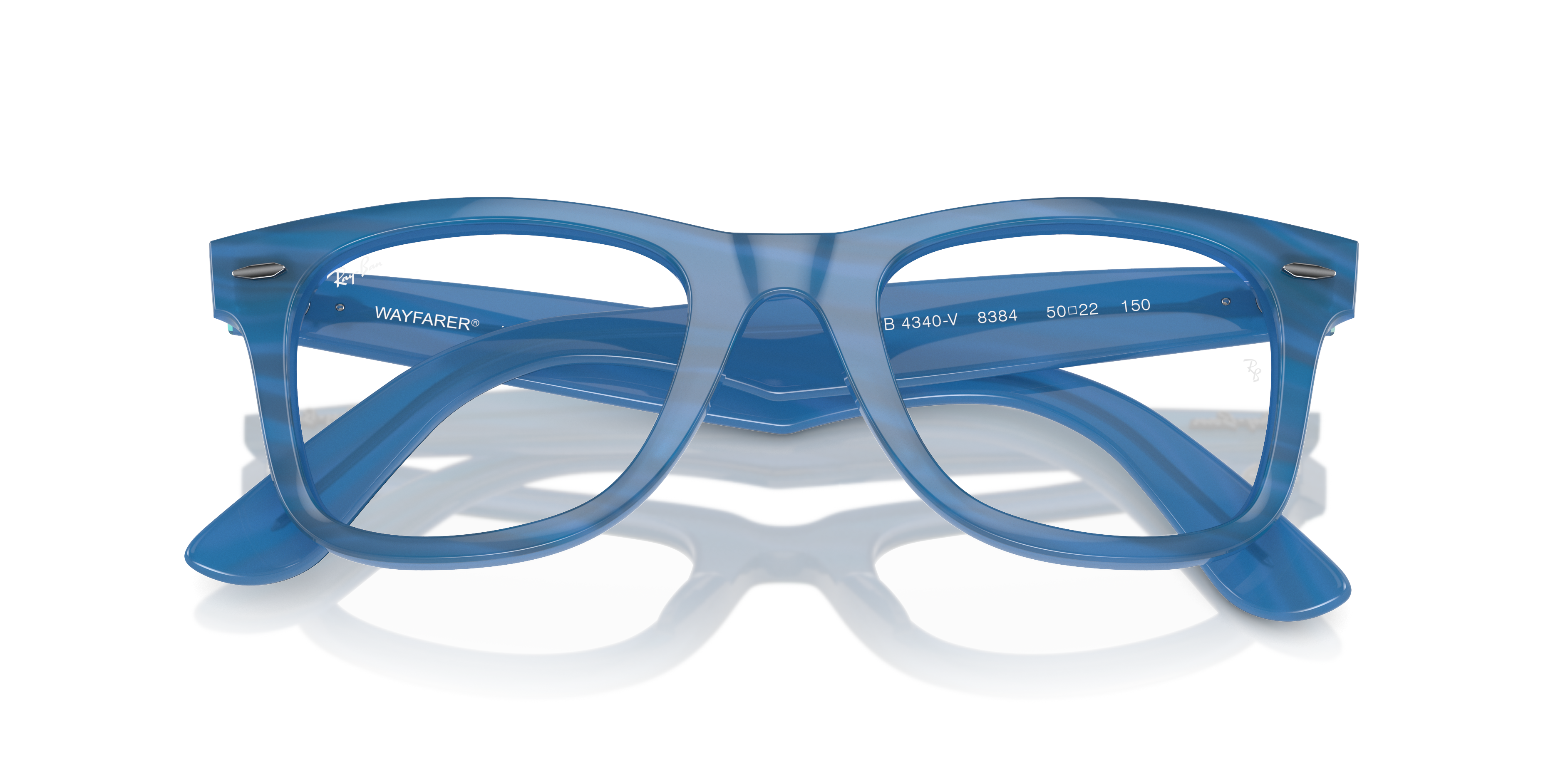 RAY-BAN RX4340V WAYFARER EASE 8384 50
