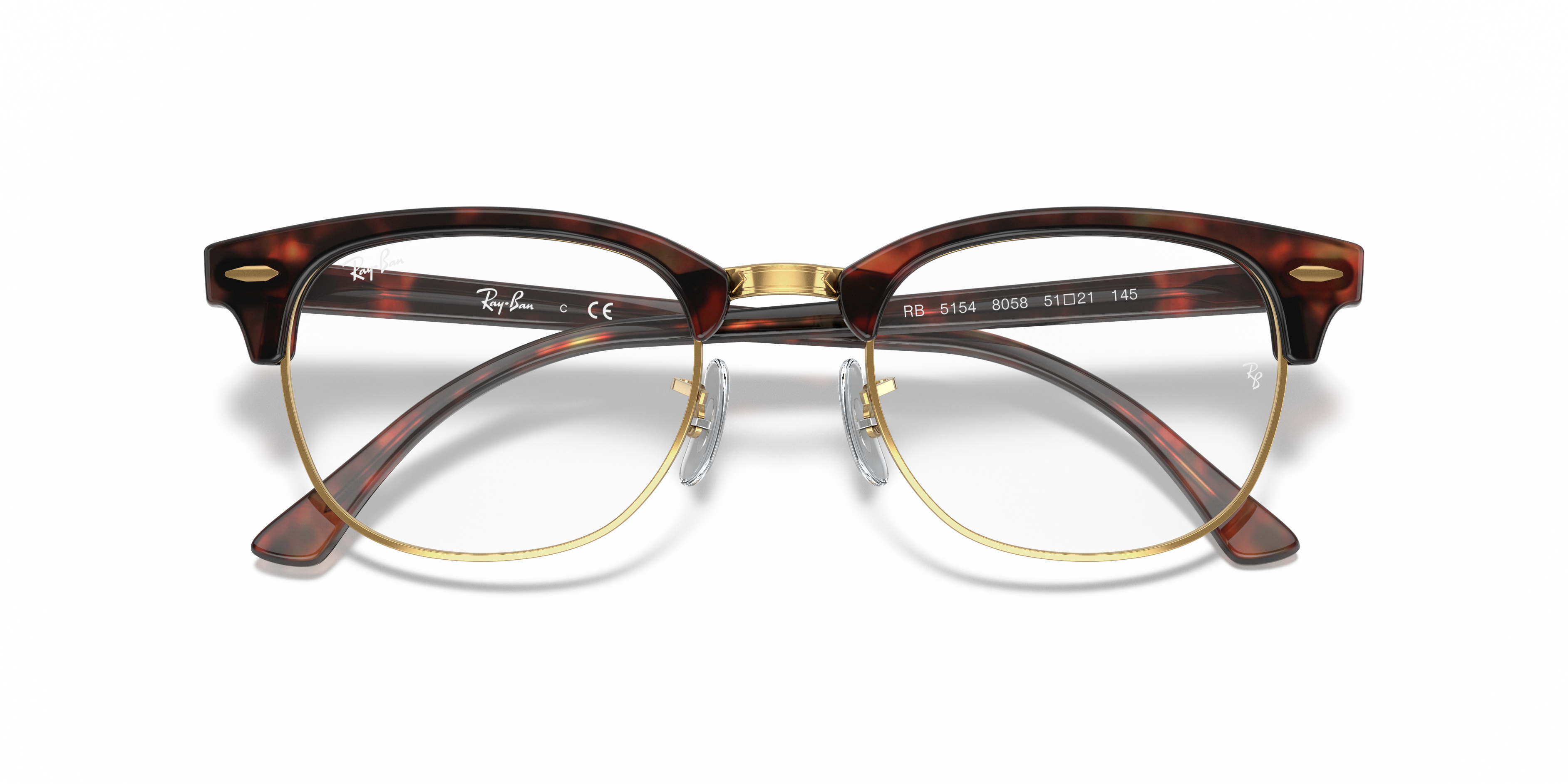 RAY-BAN RX5154 CLUBMASTER 8058 51