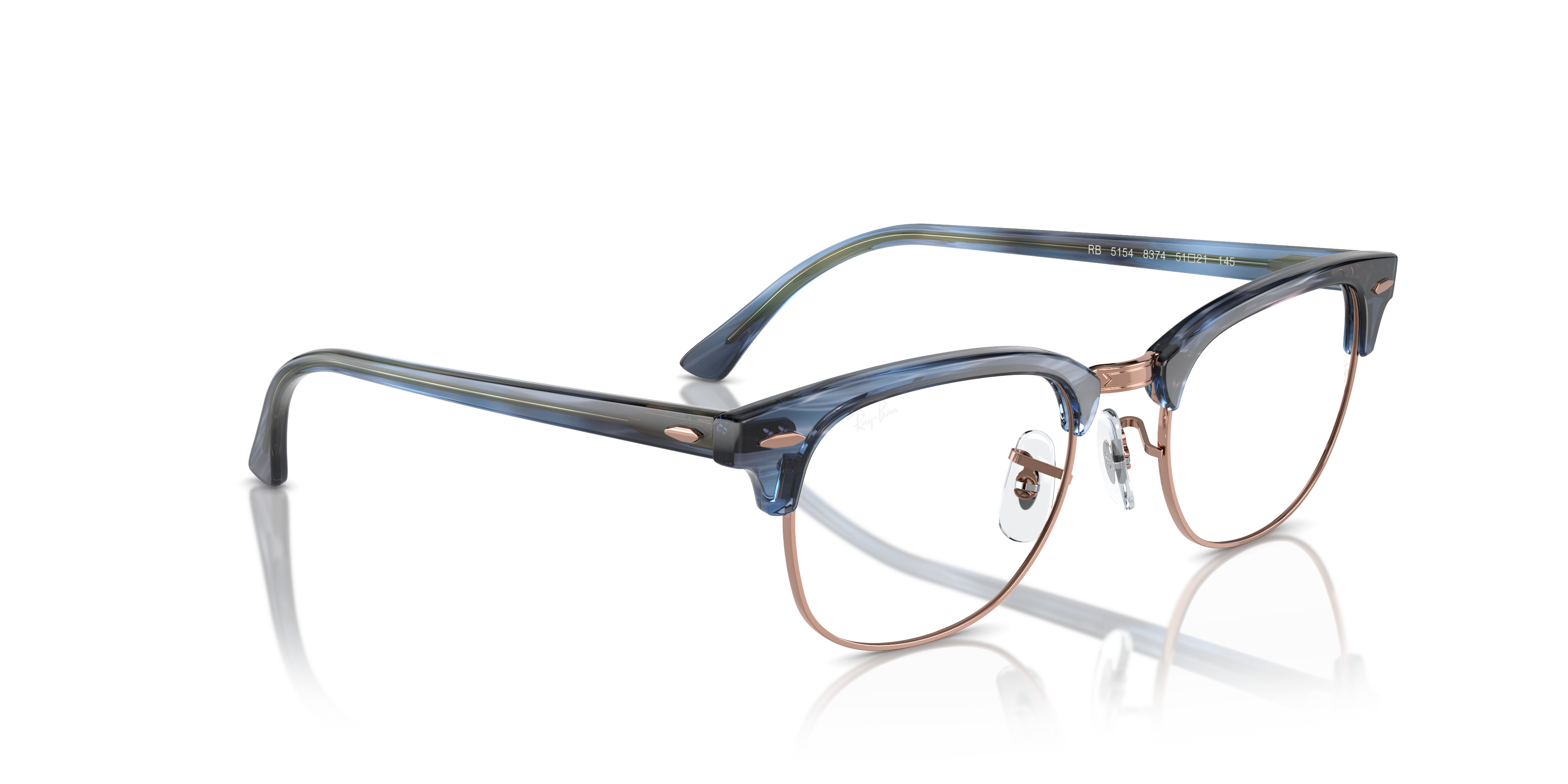 RAY-BAN RX5154 CLUBMASTER 8374 53