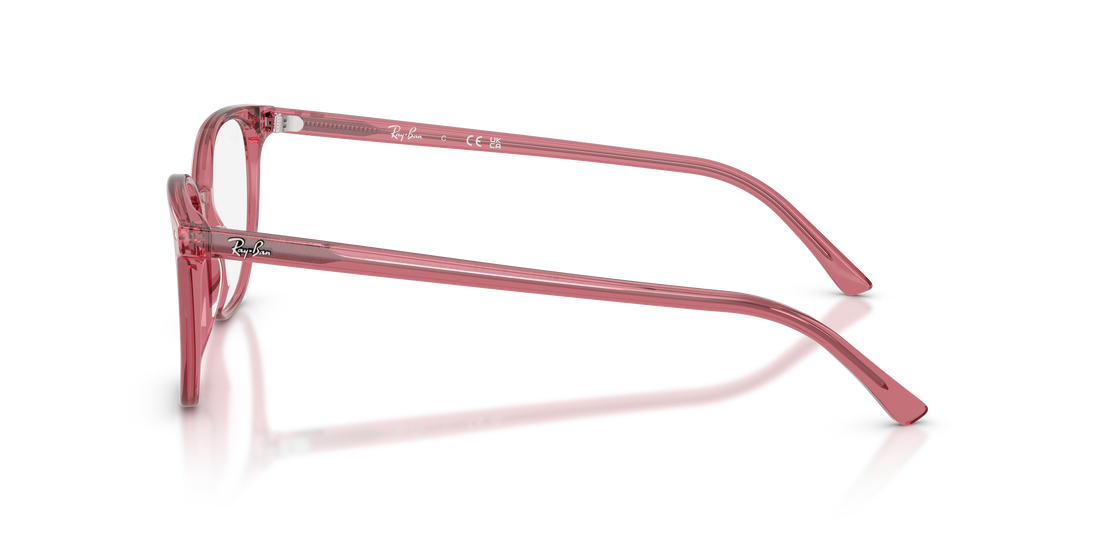 Prescription glasses ray-ban rx5397 elliot 8440 rosa irregular unisex size 50mm - Detailed view