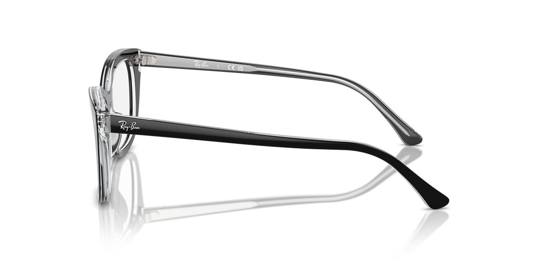Occhiali da vista ray-ban rx5433 2034 femenina taglia 52mm - Vista dettagliata