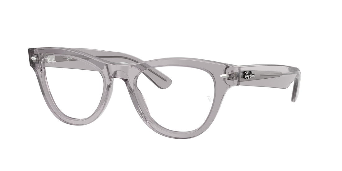 Prescription glasses ray-ban rx5510 2102 gris cat eye femenino size 52mm - Main view