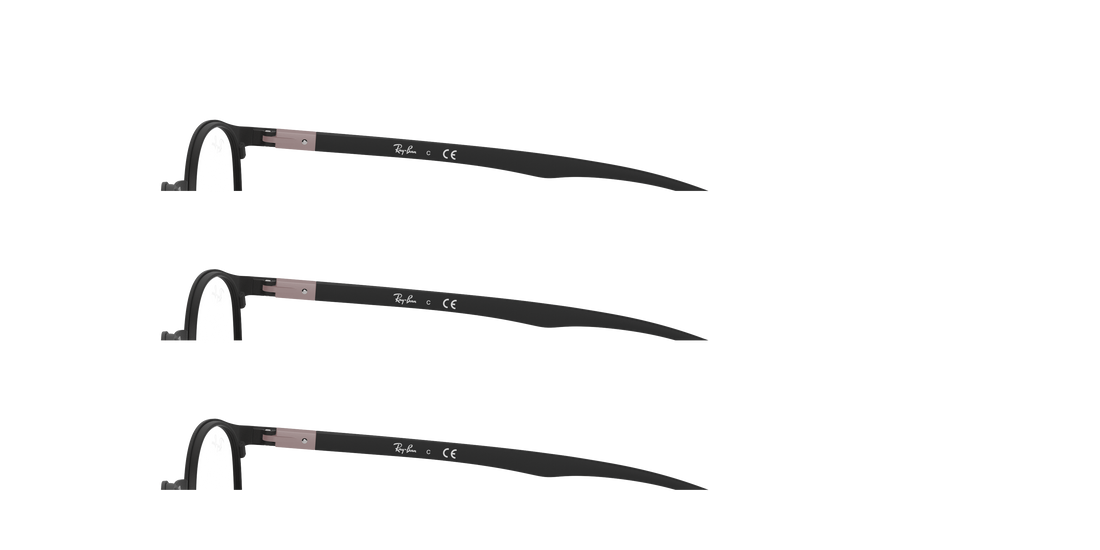 Gafas graduadas ray-ban rx6355 2503 unisex talla 50mm - Vista de detalle