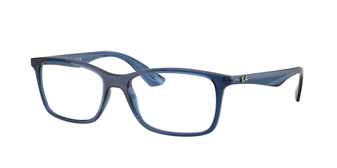 Prescription glasses ray-ban rx7047 5752 azul square . size 54mm - Main view