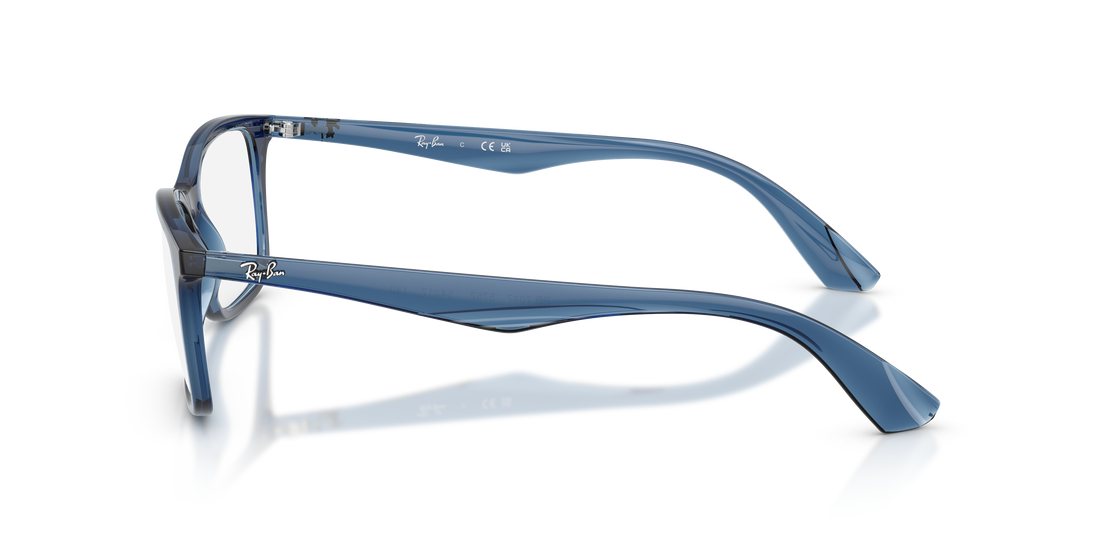 Prescription glasses ray-ban rx7047 5752 azul square . size 54mm - Detailed view