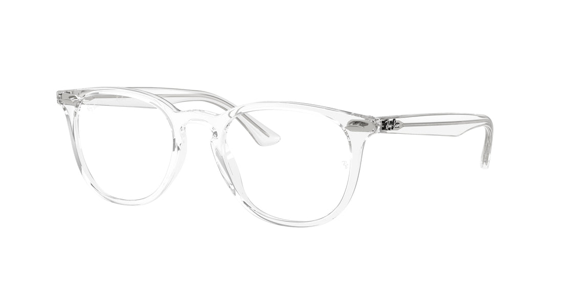 Prescription glasses ray-ban rx7159 2001 transparente pantos unisex size 52mm - Main view