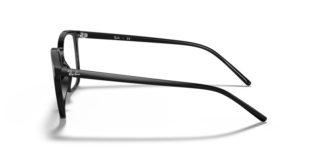 Óculos graduados ray-ban rx7185 2000 unisex tamanho 50mm - Vista de detalhe