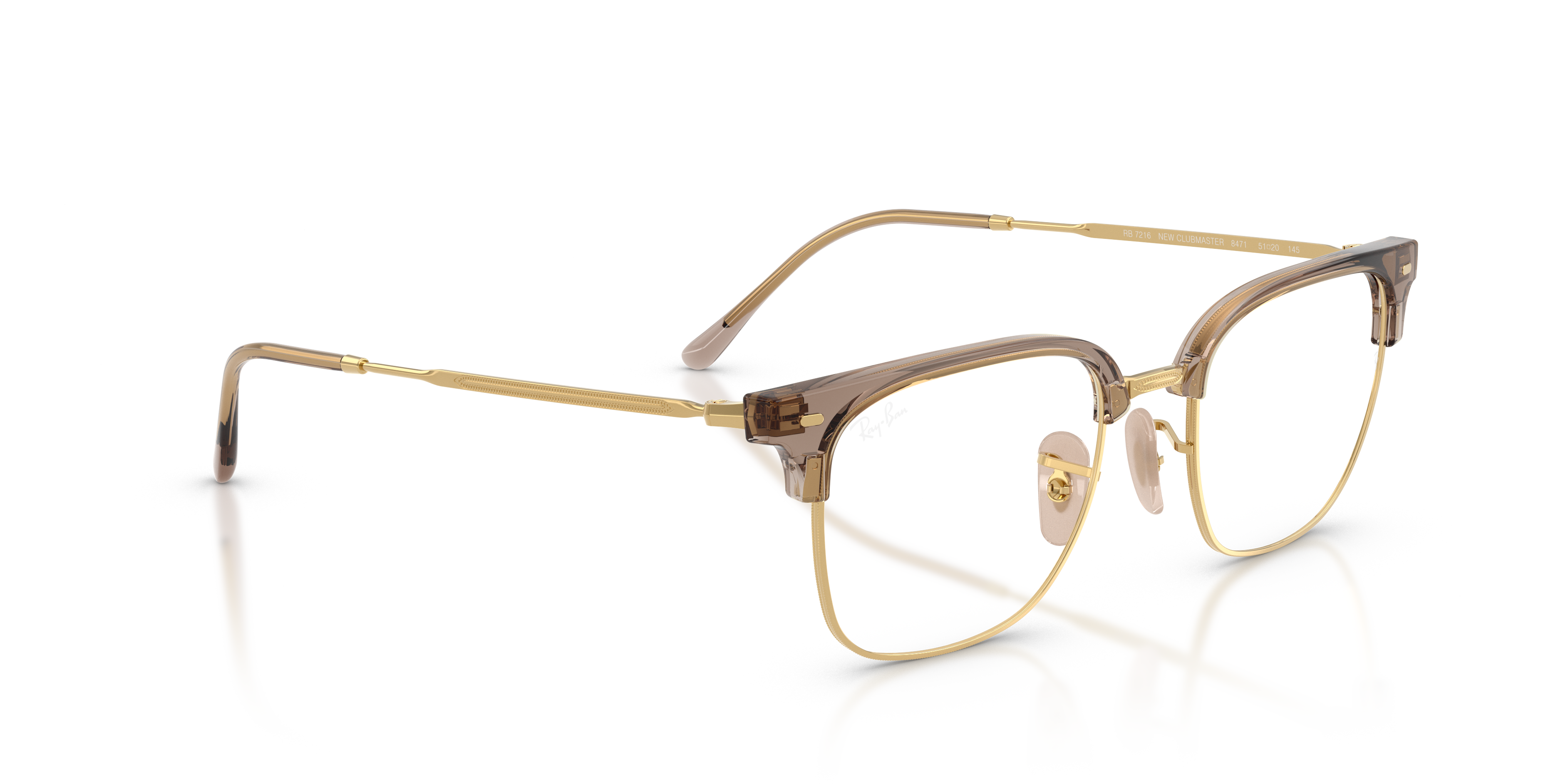 RAY-BAN RX7216 NEW CLUBMASTER 8471 53