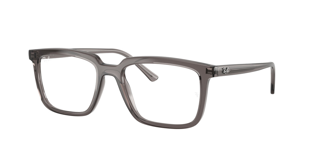 Prescription glasses ray-ban rx7239 alain 8506 gris rectangular unisex size 54mm - Main view