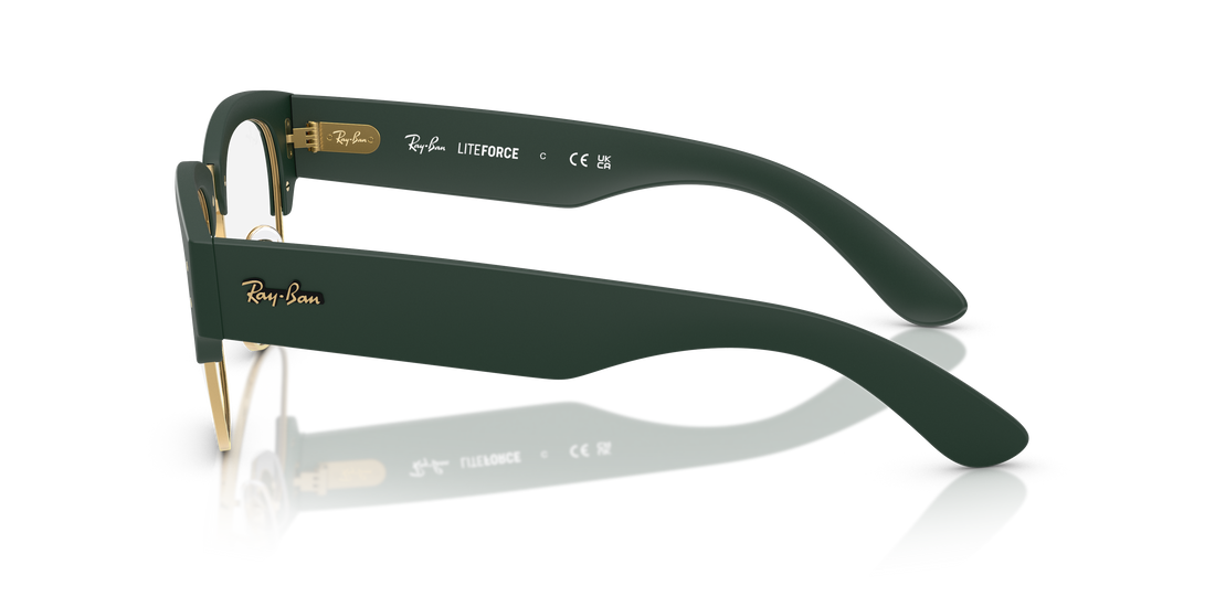 Brillen ray-ban rx7316v 8062 oro square unisex größe 52mm - Detailansicht