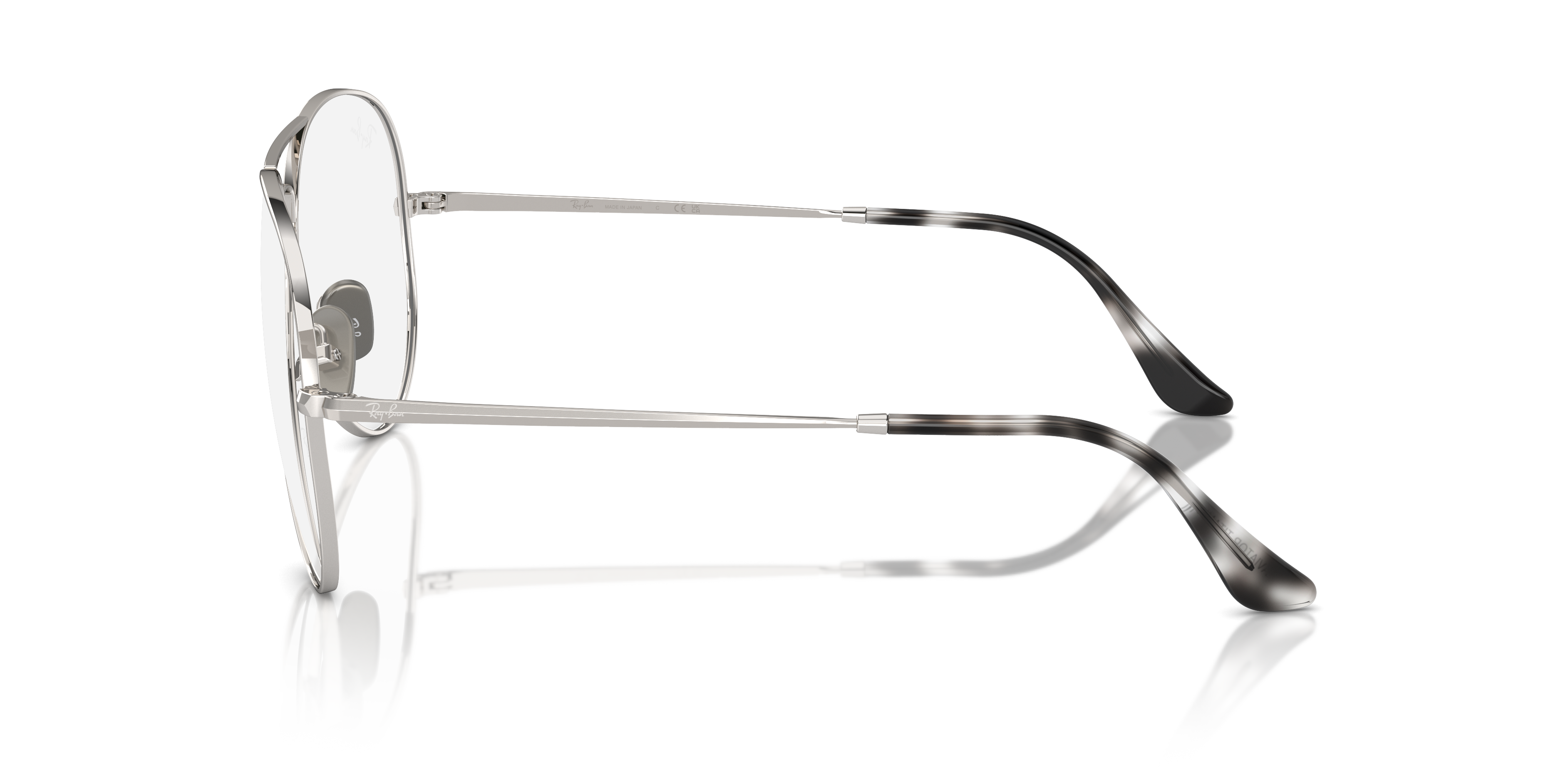 RAY-BAN RX8789 AVIATOR TITANIUM 1002 58