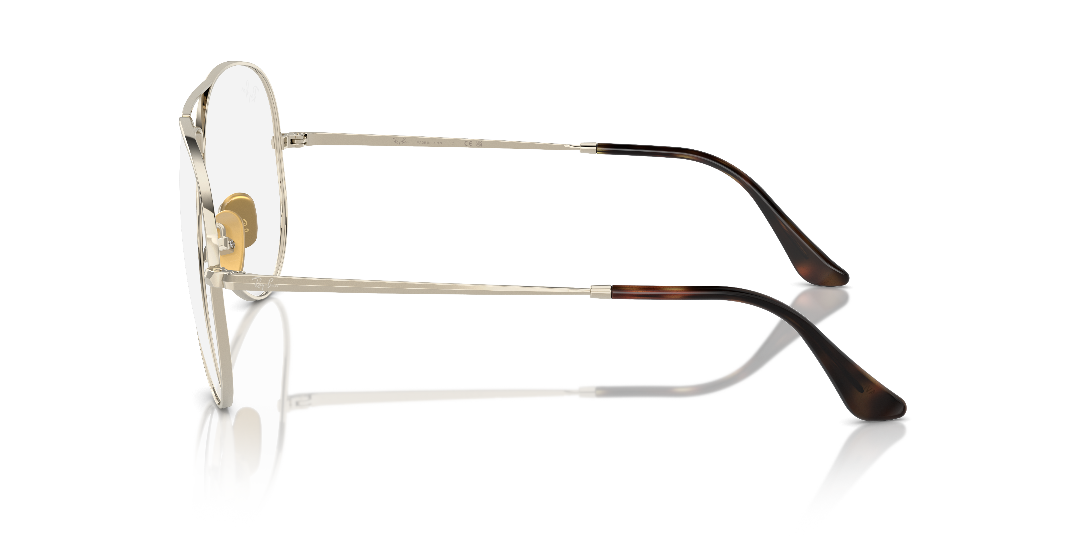 RAY-BAN RX8789 AVIATOR TITANIUM 1246 58