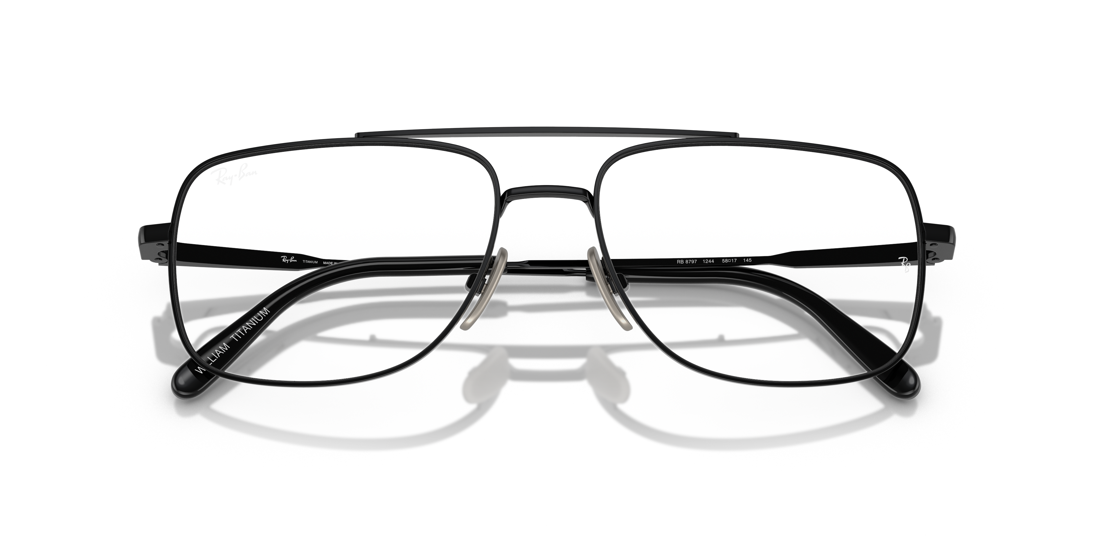 RAY-BAN RX8797 WILLIAM TITANIUM 1244 58