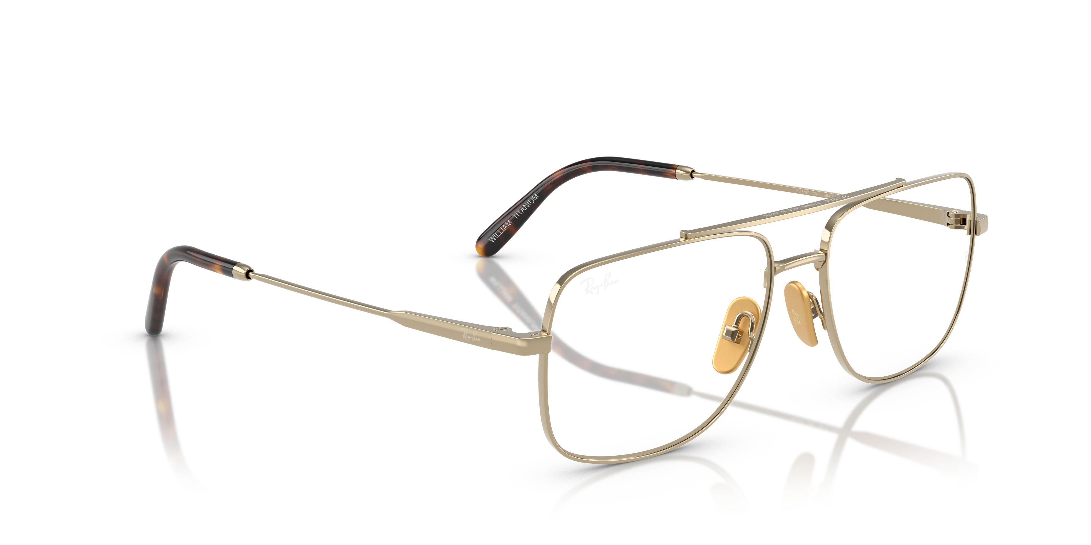 RAY-BAN RX8797 WILLIAM TITANIUM 1246 58