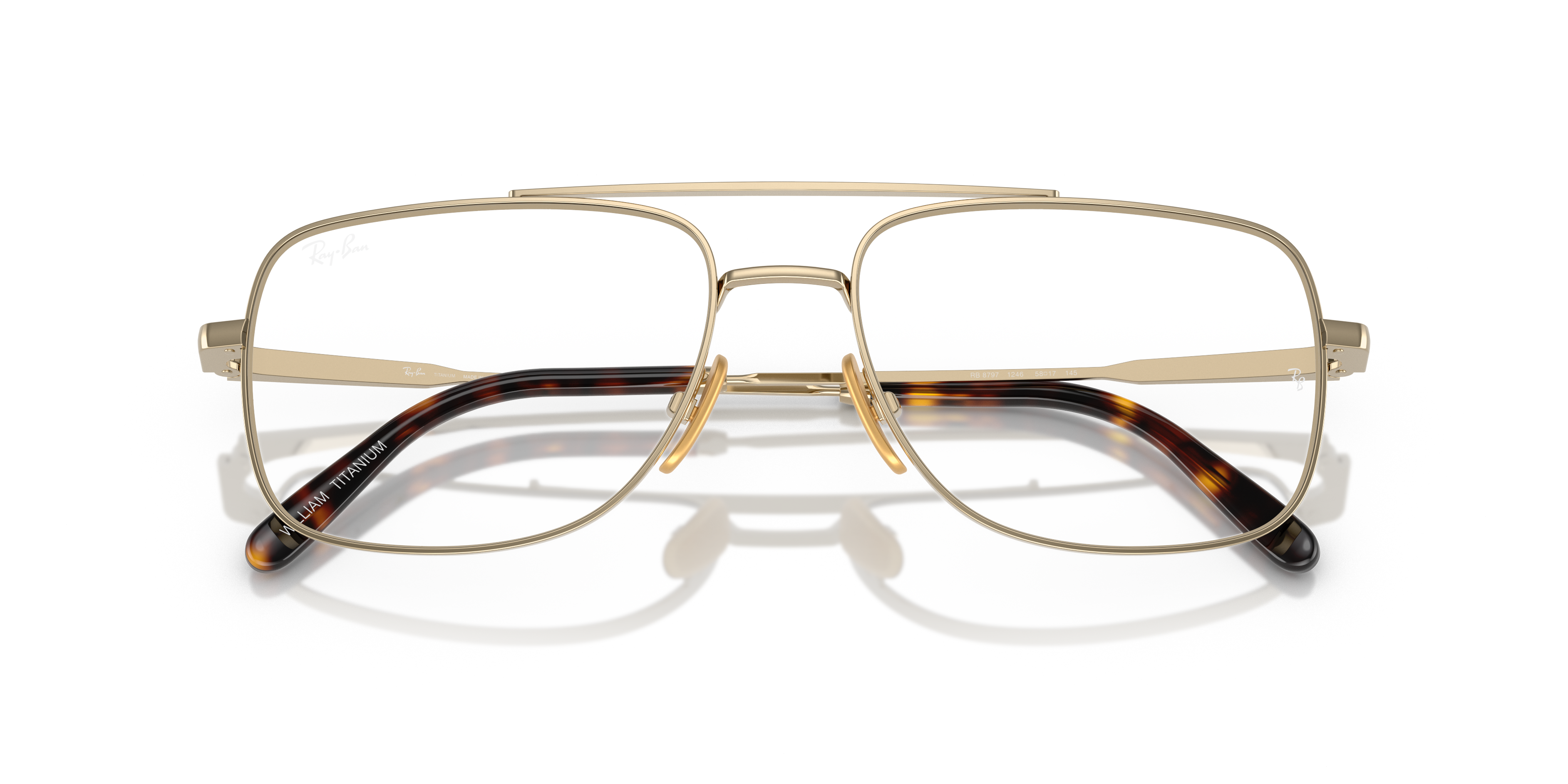 RAY-BAN RX8797 WILLIAM TITANIUM 1246 56