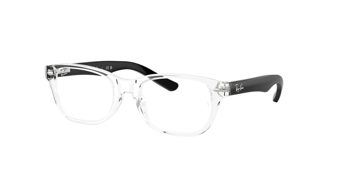 Brillen ray-ban junior ry1555 3541 transparente square infantil größe 48mm - Hauptansicht