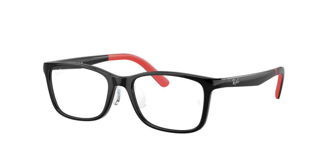 Brillen ray-ban junior ry1626d 3876 negro rectangular infantil größe 47mm - Hauptansicht