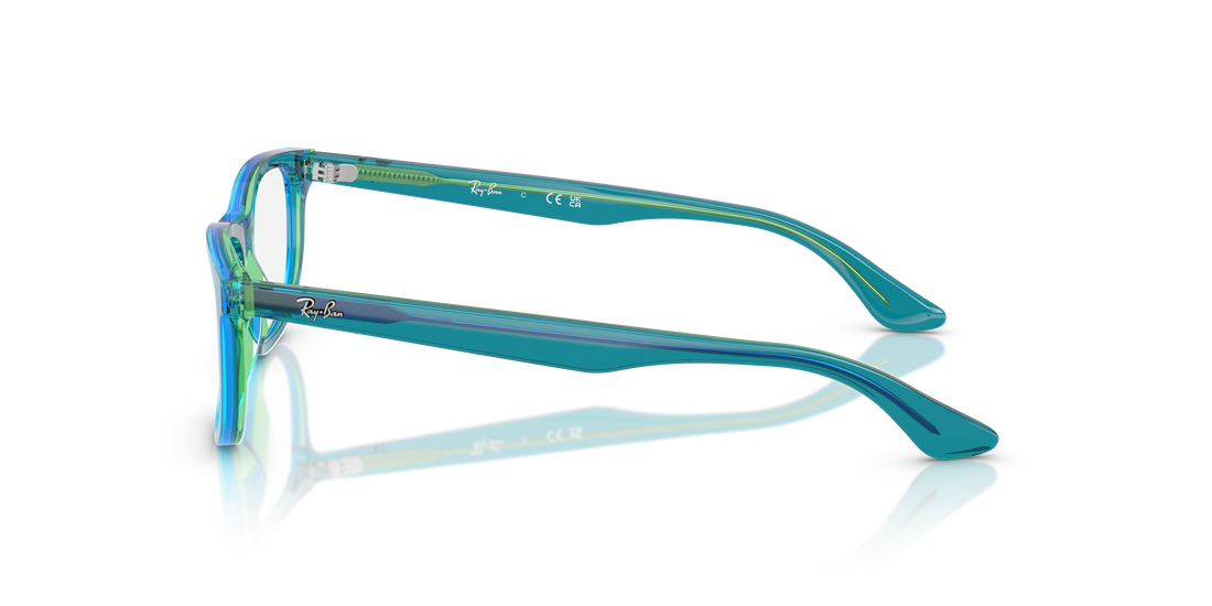 Prescription glasses ray-ban junior ry1642 3996 azul pillow infantil size 48mm - Detailed view