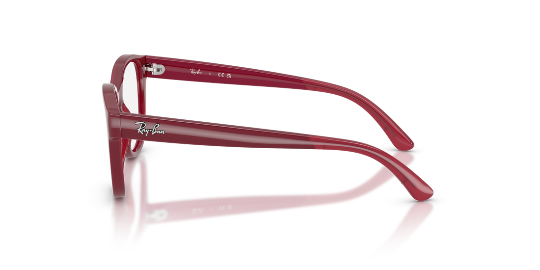 Brillen ray-ban junior ry1950 7207 violeta square infantil größe 44mm - Detailansicht