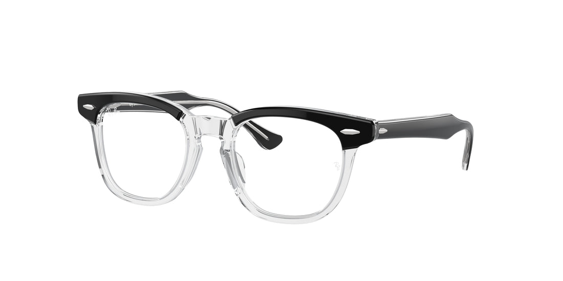 Brillen ray-ban junior ry9098v 3529 negro square unisex größe 43mm - Hauptansicht