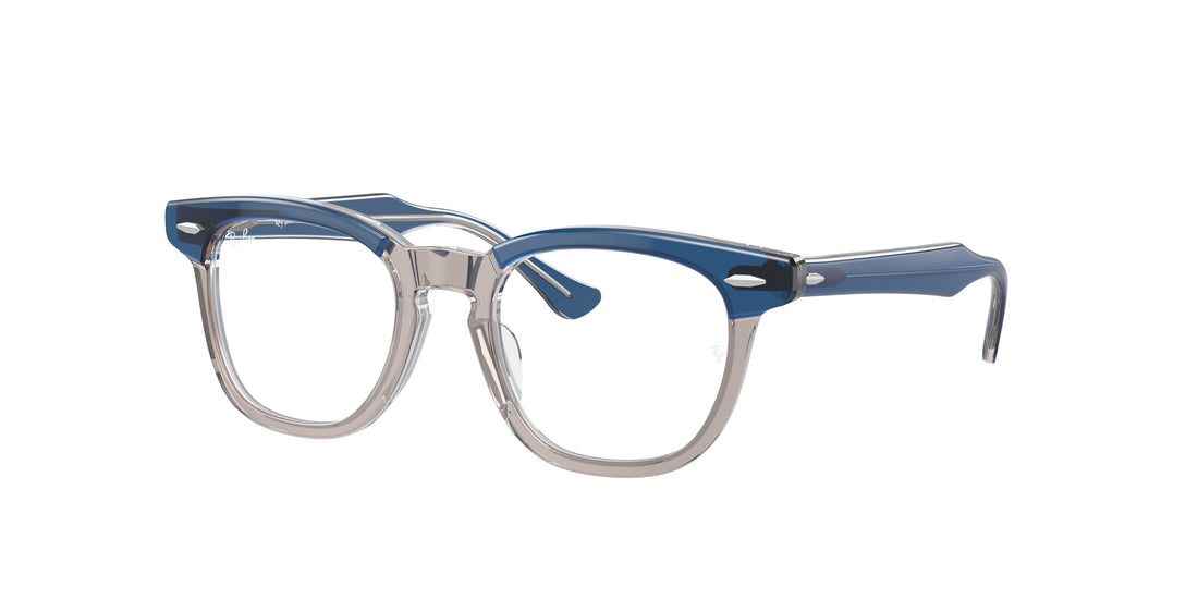 Brillen ray-ban junior ry9098v 3959 azul square unisex größe 43mm - Hauptansicht