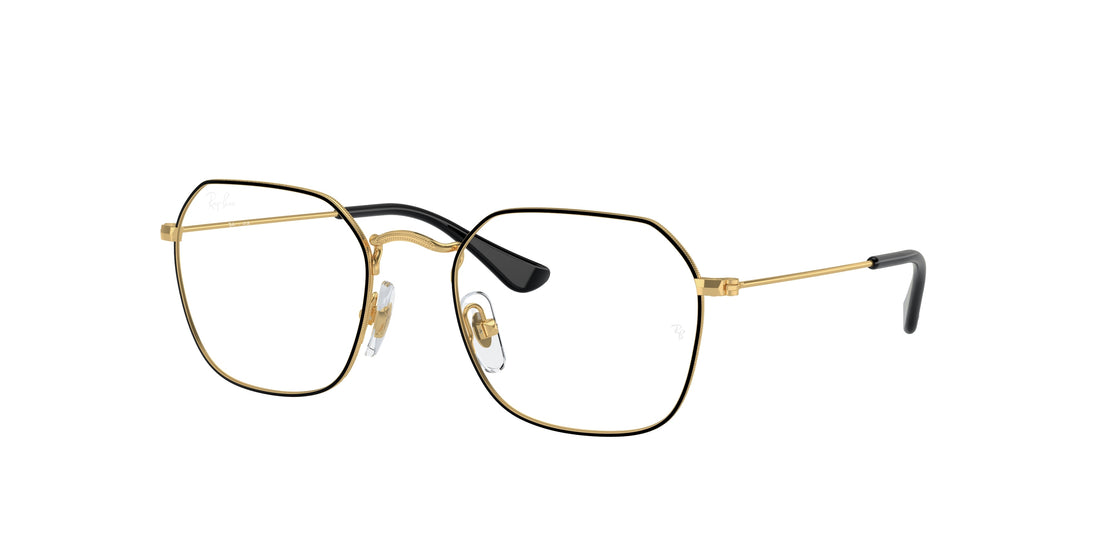 Brillen ray-ban junior ry9594v 4086 negro irregular unisex größe 45mm - Hauptansicht