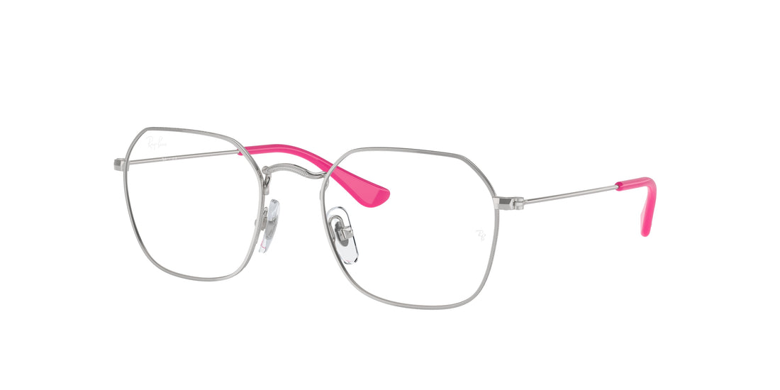 Brillen ray-ban junior ry9594v 4093 plateado irregular unisex größe 45mm - Hauptansicht