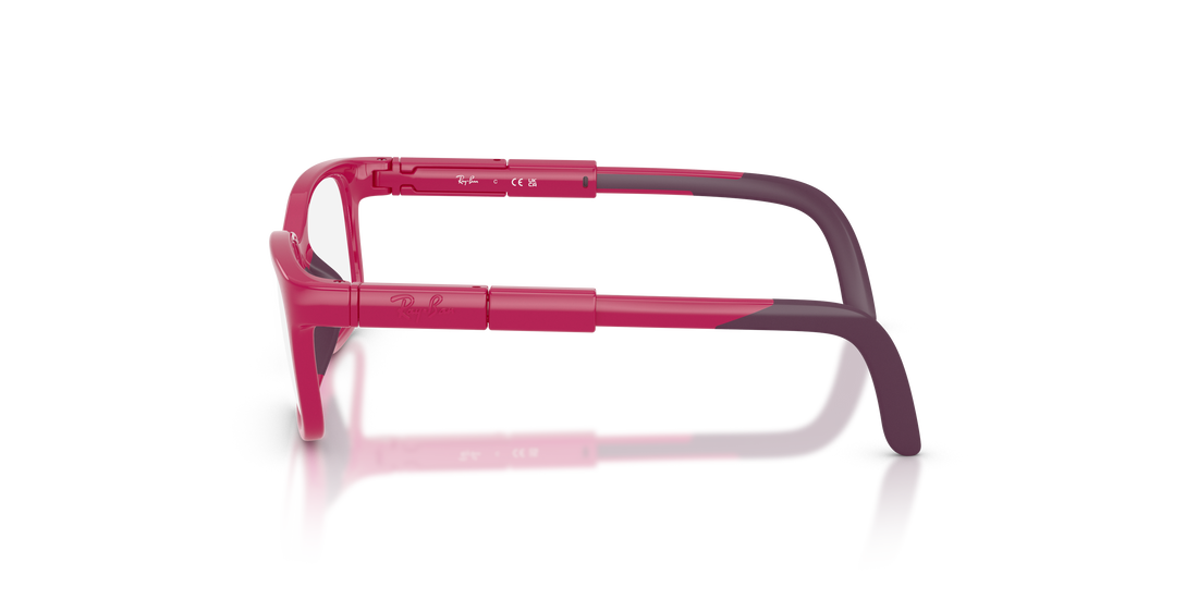 Prescription glasses ray-ban junior rya1980 7531 violeta pantos infantil size 47mm - Detailed view