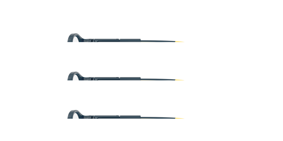 Prescription glasses ray-ban junior rya1981 7530 azul pantos infantil size 45mm - Detailed view