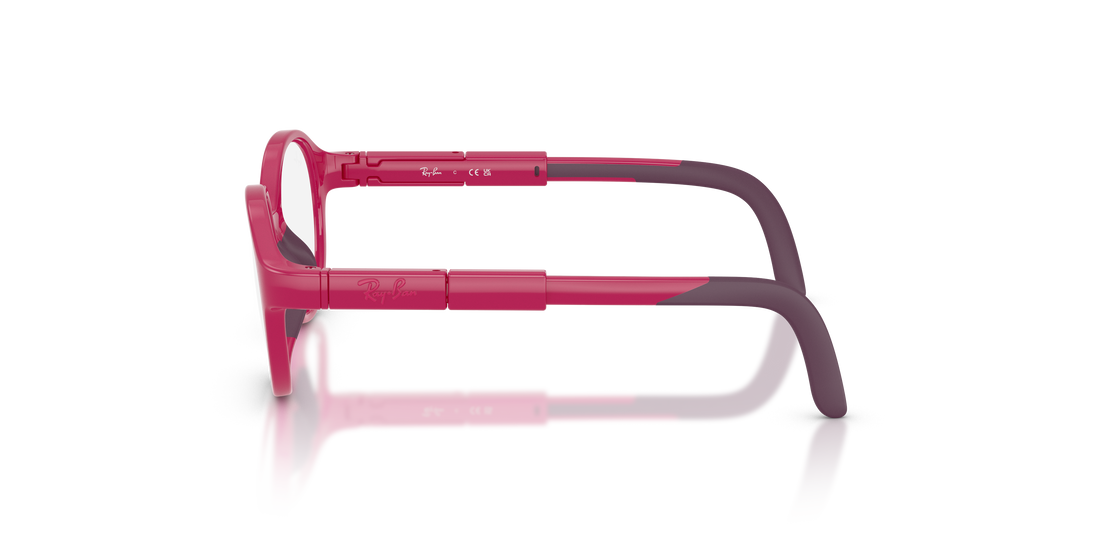 Prescription glasses ray-ban junior rya1981 7531 violeta pantos infantil size 43mm - Detailed view