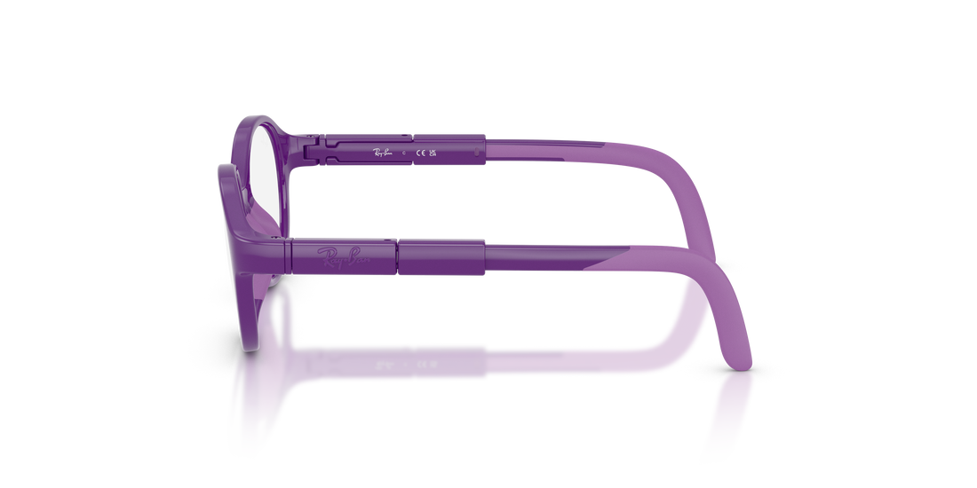 Prescription glasses ray-ban junior rya1981 7532 violeta pantos infantil size 45mm - Detailed view