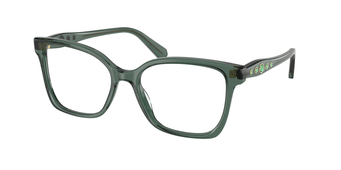 Occhiali da vista swarovski sk2061 1043 verde square femenino taglia 55mm - Vista principale