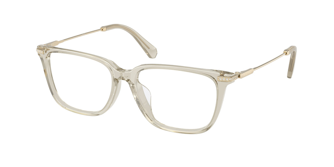Gafas graduadas swarovski sk2067d 3003 marron pillow femenino talla 53mm - Vista principal