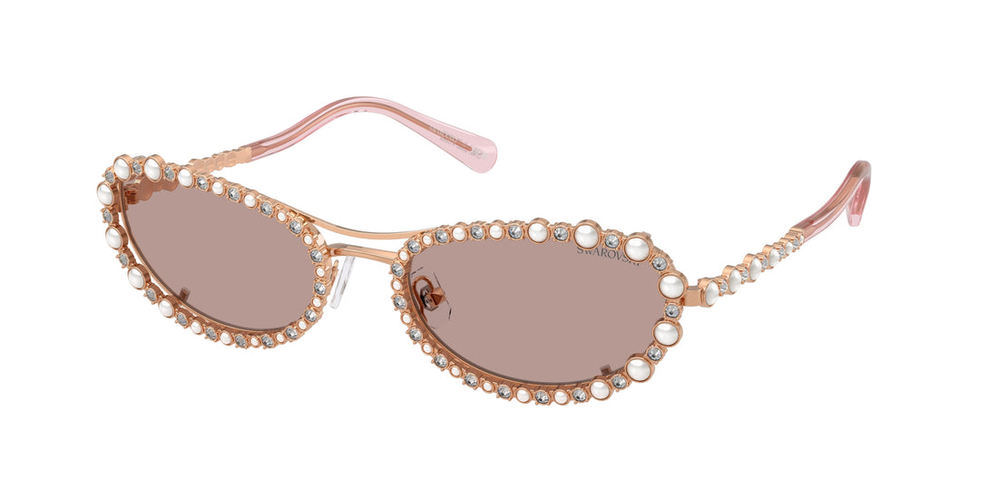 Occhiali da sole swarovski sk7044 40147n dorado oval femenino taglia 56mm - Vista principale