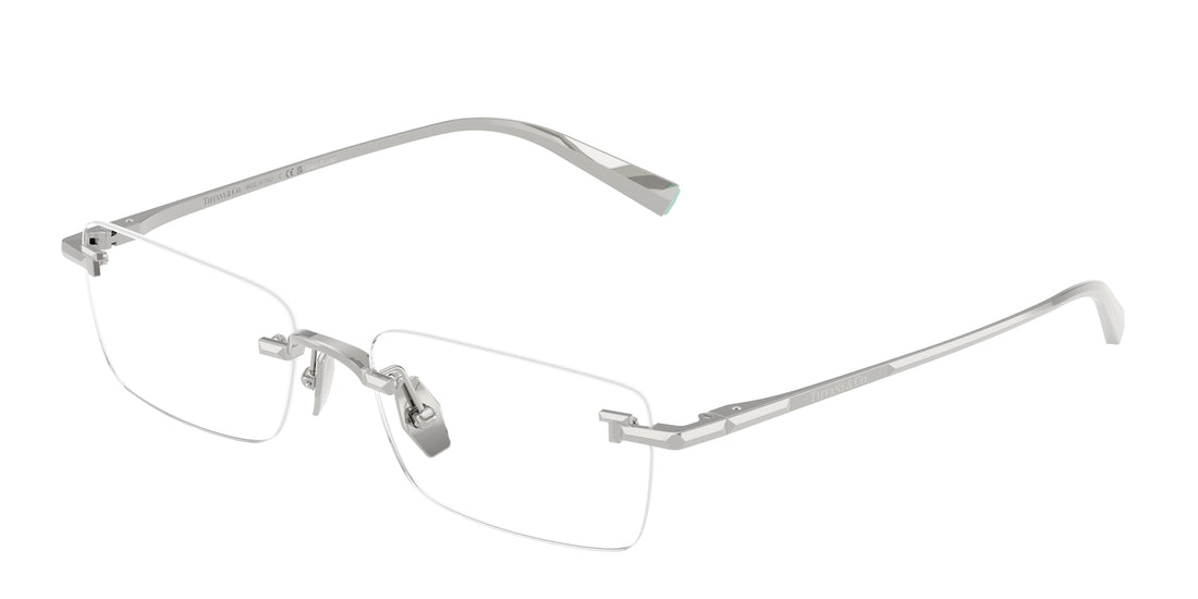 Brillen tiffany tf1177kb 6237 plateado rectangular femenino größe 54mm - Hauptansicht
