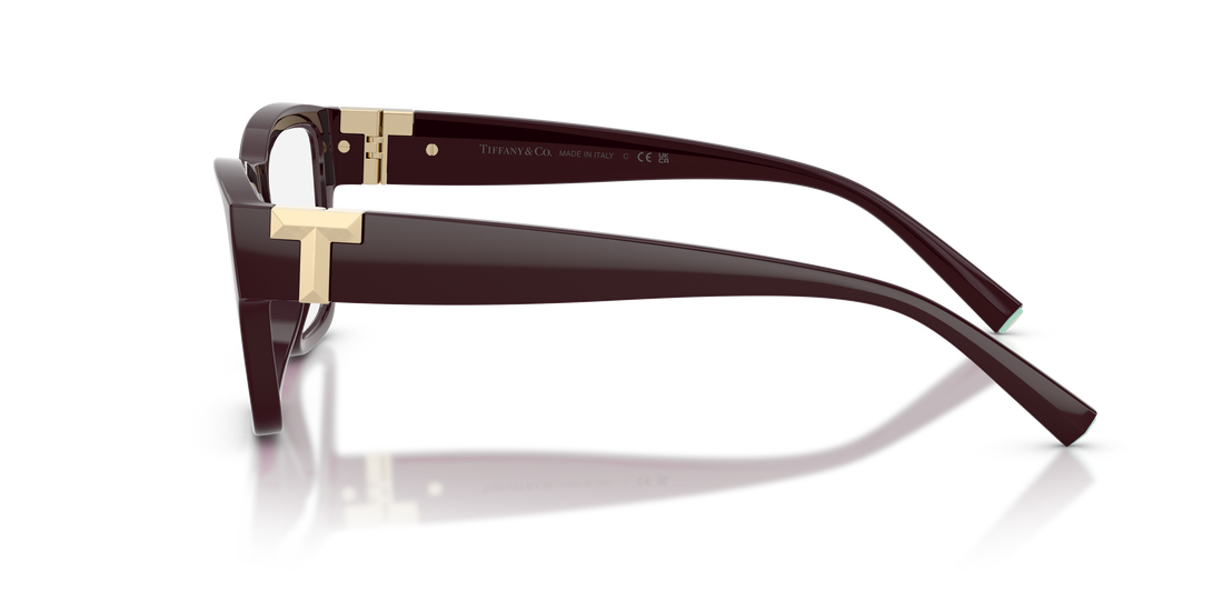 Brillen tiffany tf2285u 8447 violeta rectangular femenino größe 55mm - Detailansicht