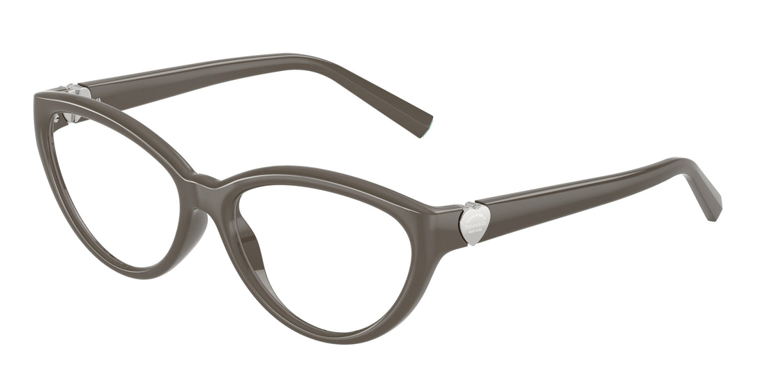 Brillen tiffany tf2287u 8401 marron cat eye femenino größe 55mm - Hauptansicht