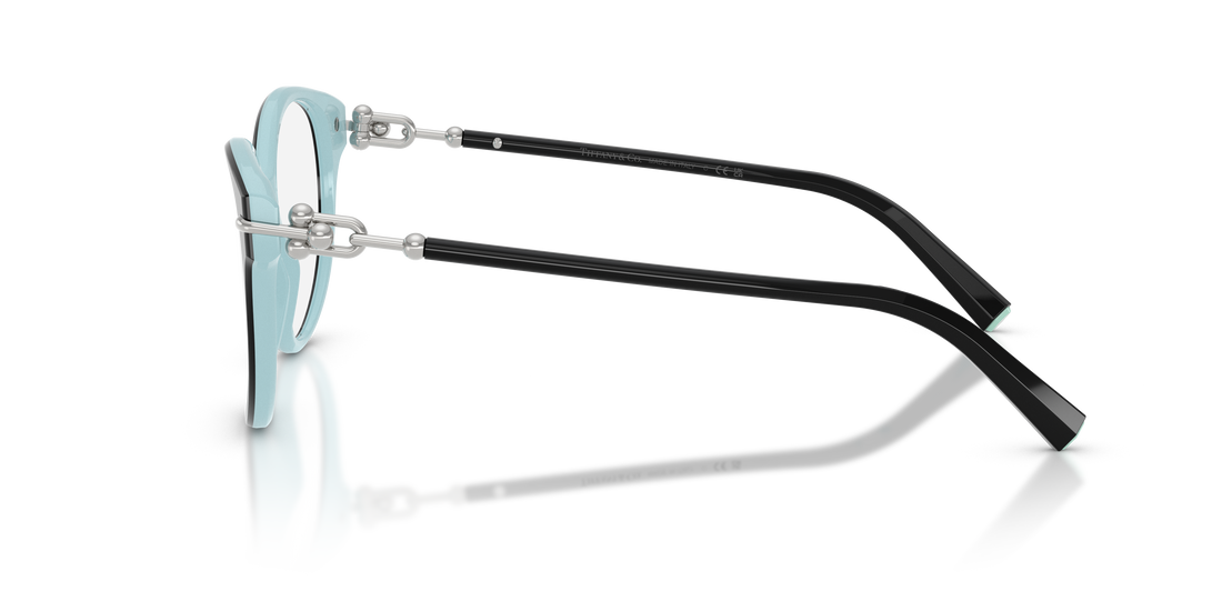 Brillen tiffany tf2289 8055 negro cat eye femenino größe 55mm - Detailansicht