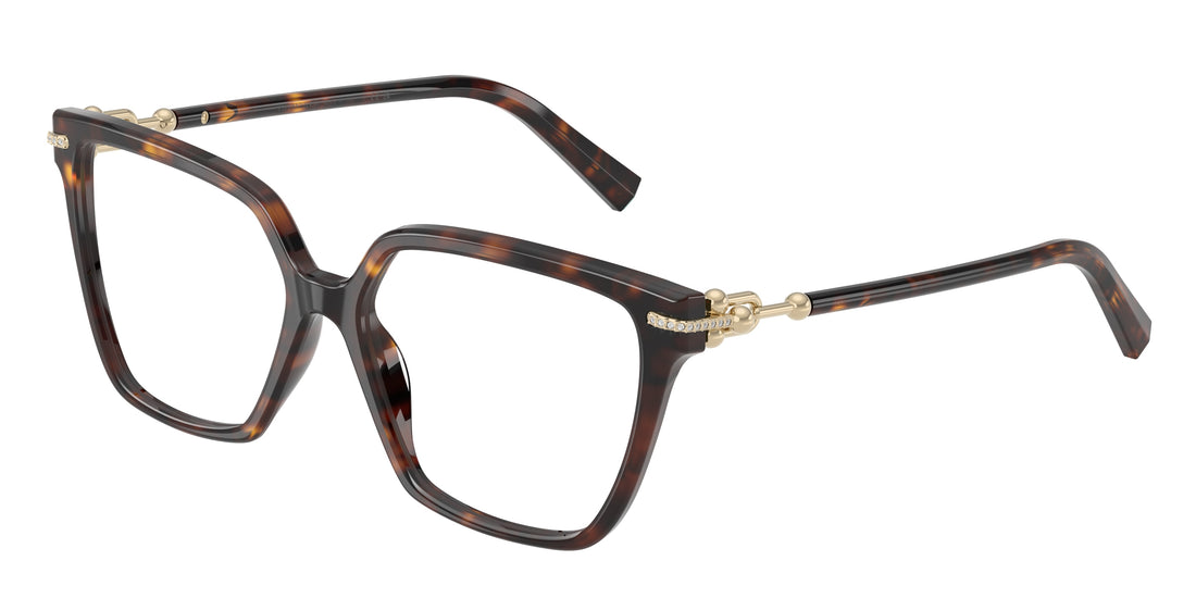 Brillen tiffany tf2290bu 8015 havana square femenino größe 55mm - Hauptansicht
