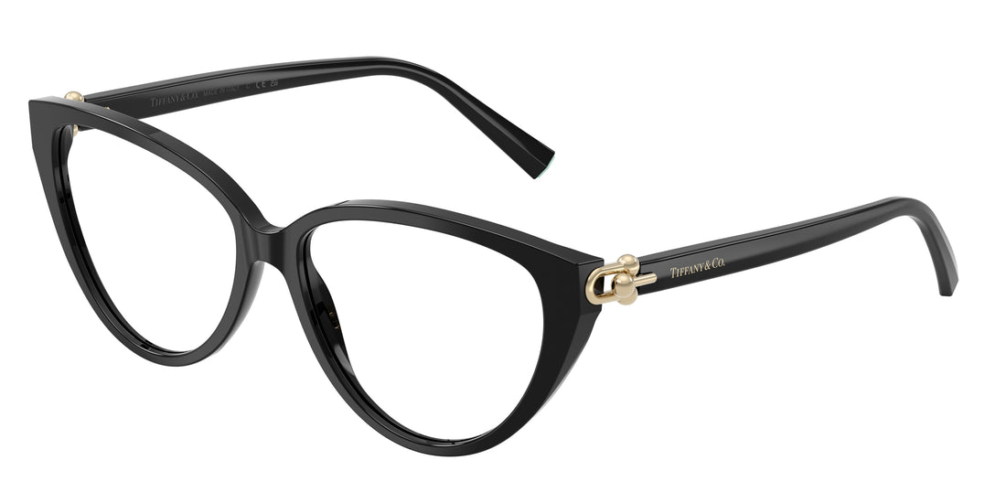 Brillen tiffany tf2292 8001 negro cat eye femenino größe 57mm - Hauptansicht