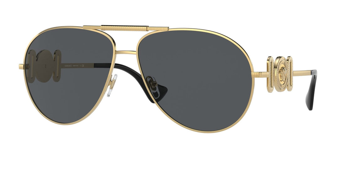 Occhiali da sole versace ve2249 100287 unisex taglia 65mm - Vista principale
