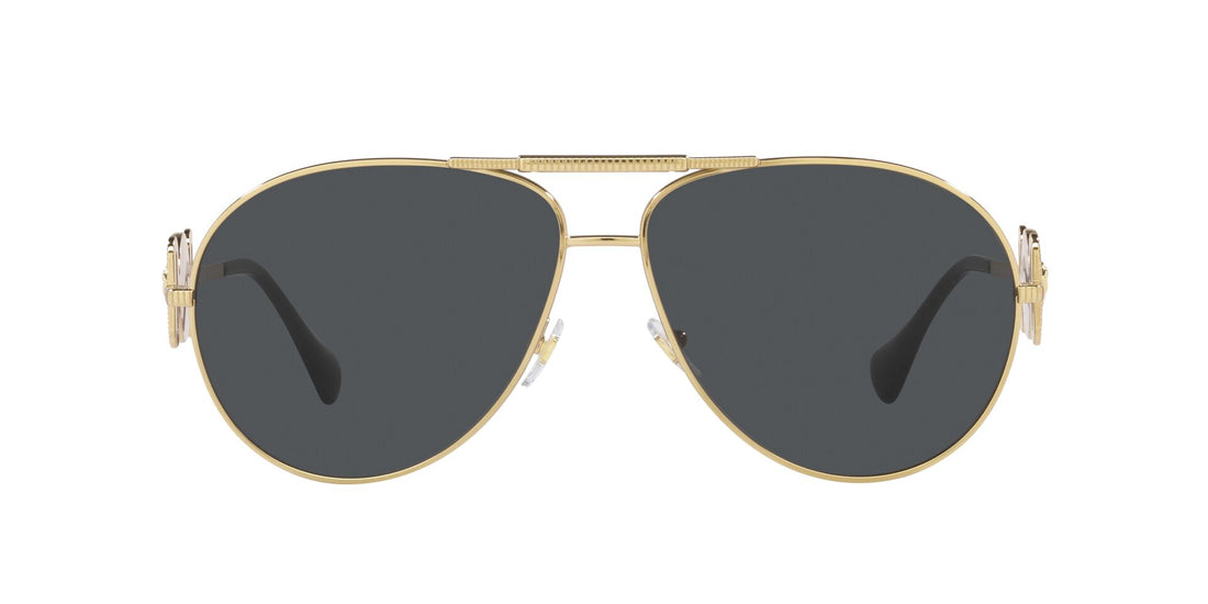 Occhiali da sole versace ve2249 100287 unisex taglia 65mm - Vista dettagliata