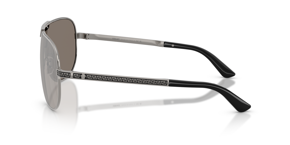 Sonnenbrillen versace ve2293 10016g gris irregular masculino größe 40mm - Detailansicht
