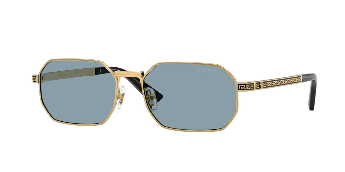 Occhiali da sole versace ve2297 100280 dorado rectangular masculino taglia 54mm - Vista principale
