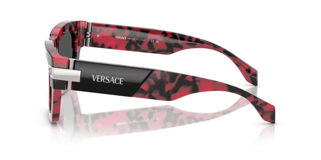 Lunettes de soleil versace ve4464 545787 negro rectangular masculino taille 55mm - Vue détaillée