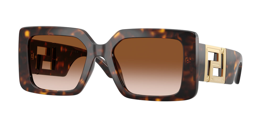 Sonnenbrillen versace ve4505u 108/13 havana square femenino größe 55mm - Hauptansicht